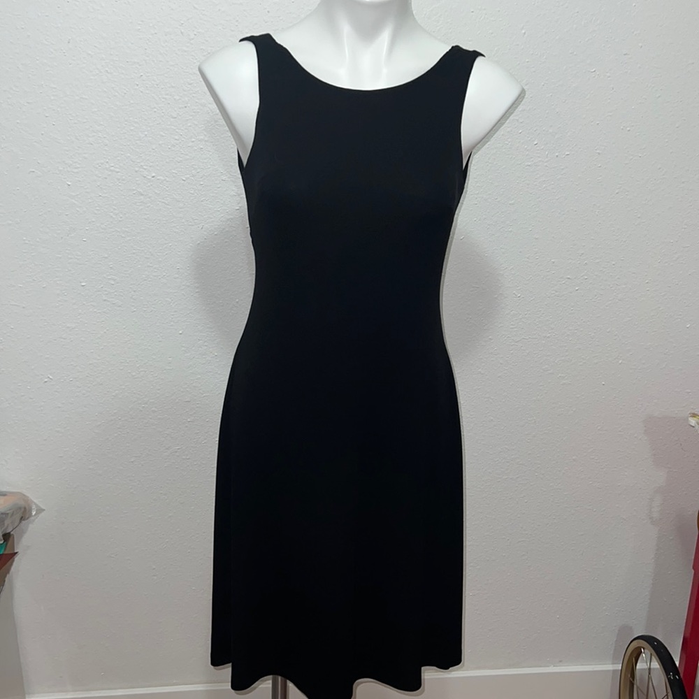 Calvin Klein Black Lined Dress